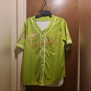 Tinker Bell Fairy Jersey, Pre-owned No Size Or Tag, please review photos